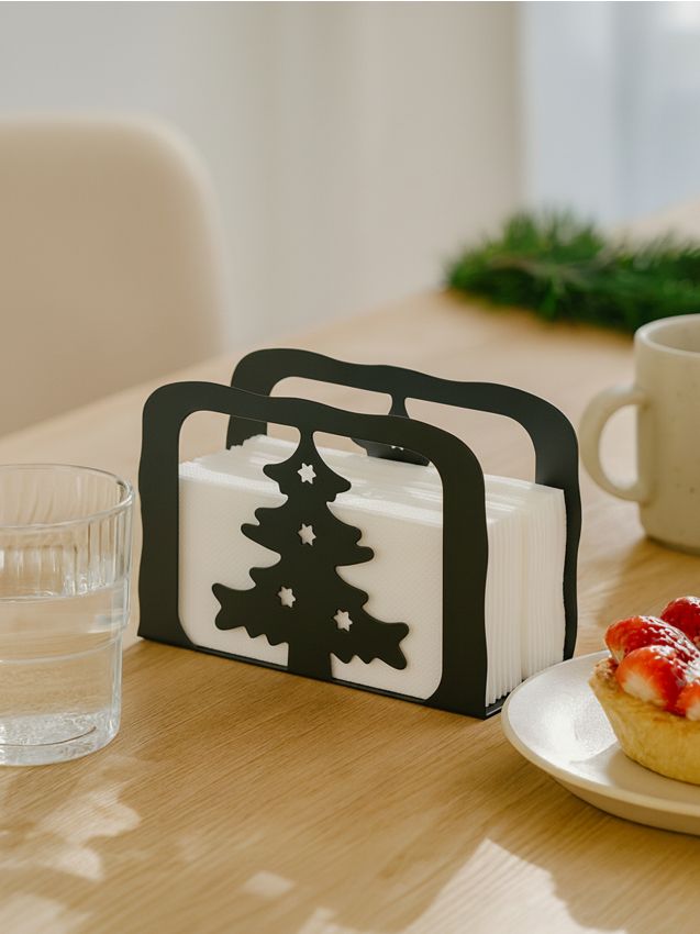 Sinsay - Vianočný držiak na servítky - čierna