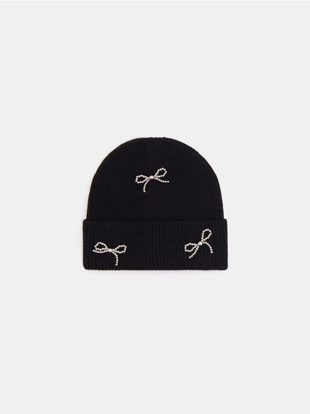 Sinsay Sinsay - Σκουφάκι τύπου beanie - μαυρο