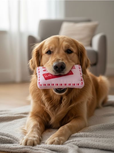 Koera mänguasi piiksuga