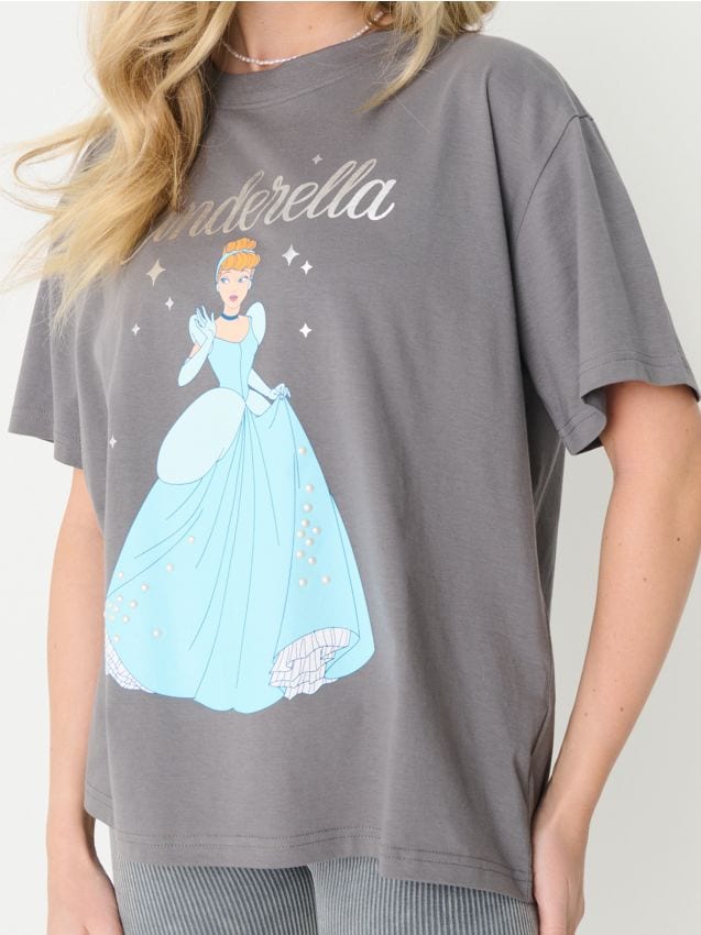 Φαρδύ μπλουζάκι Disney Princess - SINSAY