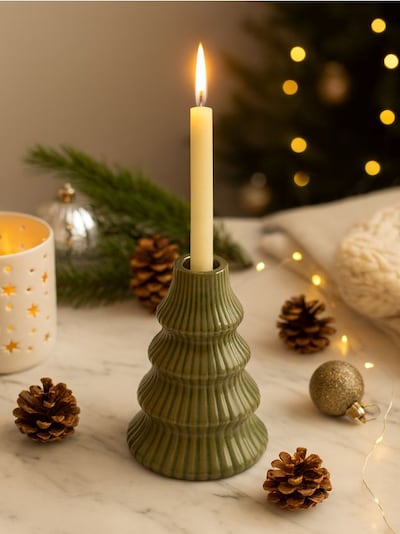 Ünnepi gyertyatartó