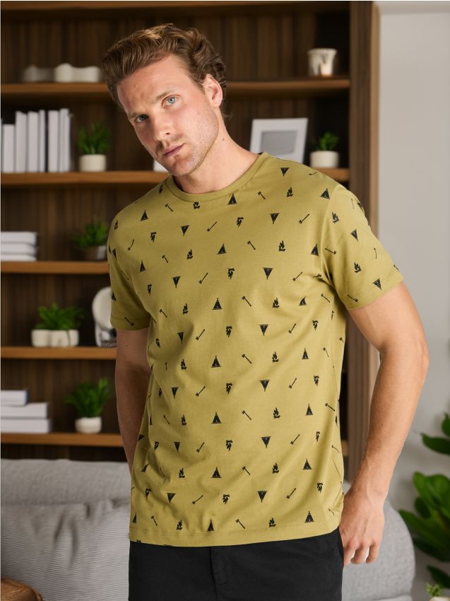 Tricou cu imprimeu - SINSAY