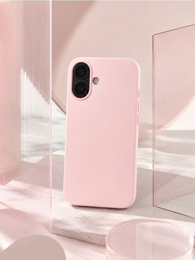 Sinsay - Husă pentru iPhone 16 - roz-pastel