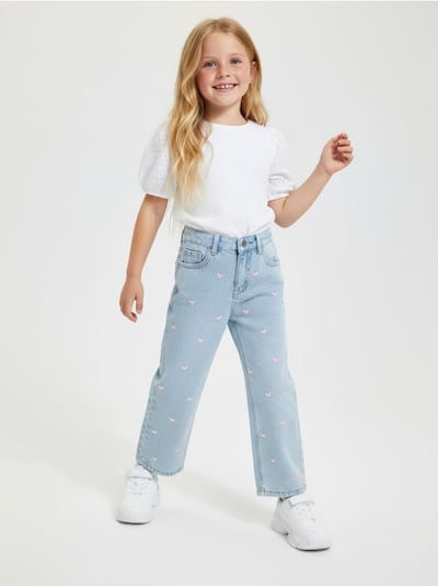 Прямі джинси