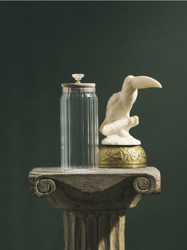 Sinsay - Borcan cu Capac - clear