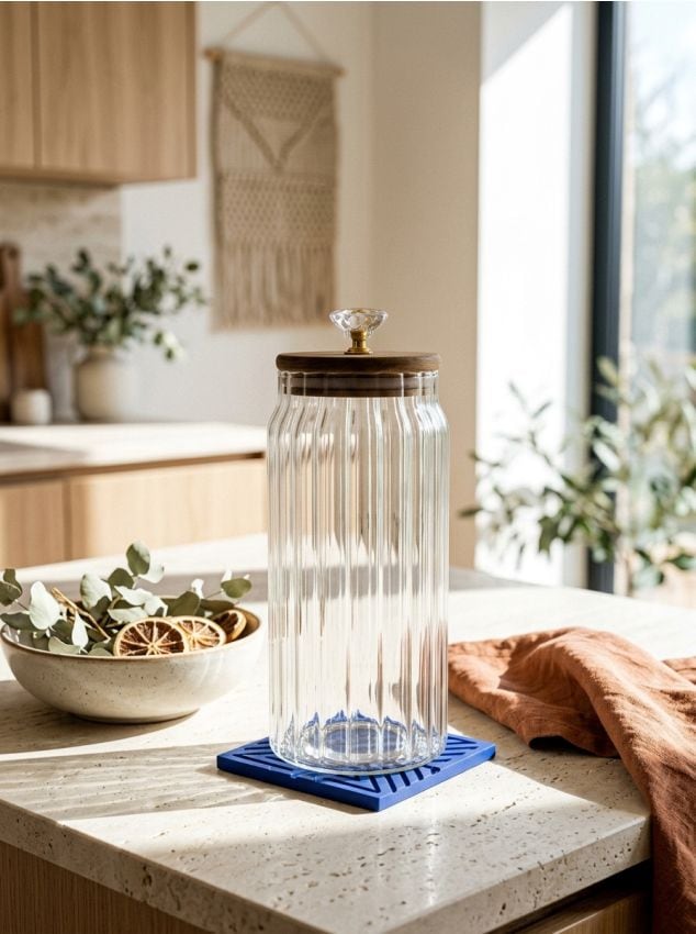 Sinsay - Borcan cu Capac - clear