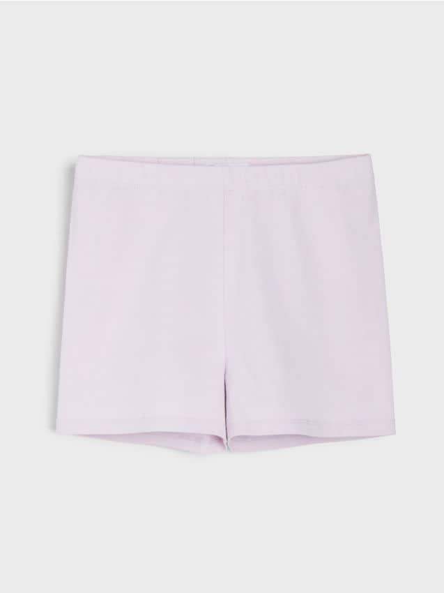 Sinsay - Bawełniane kolarki - fioletowy