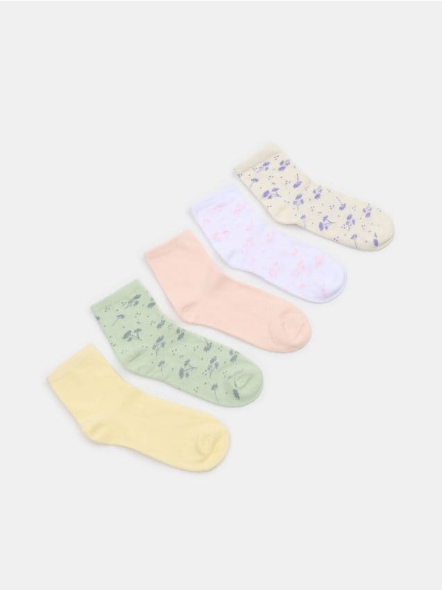Sinsay - Set de 5 perechi de șosete - multicolor
