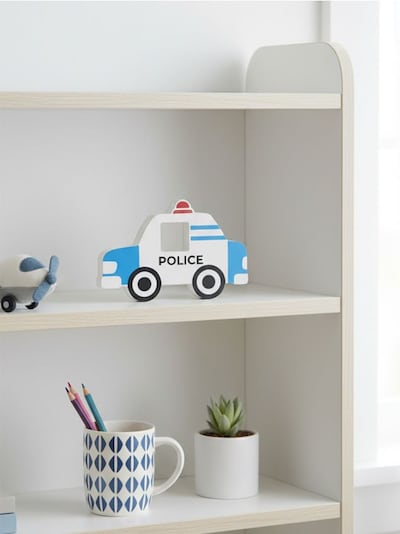 Ram za slike u obliku policijskog vozila