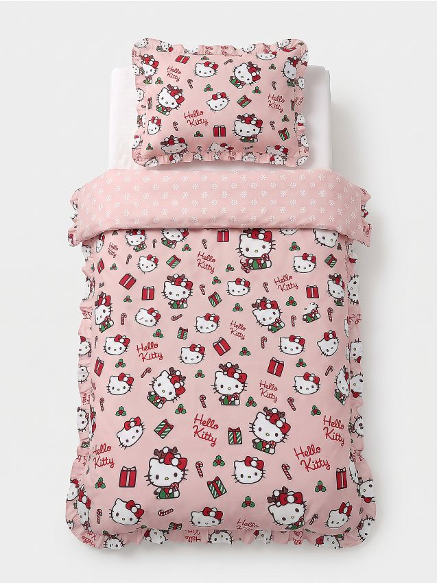Sinsay - Svečani set posteljine s volanima Hello Kitty