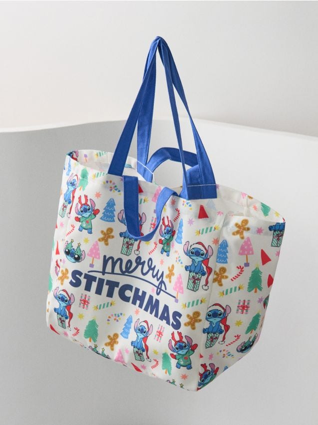 Sinsay - Nákupná taška Stitch - viacfarebná