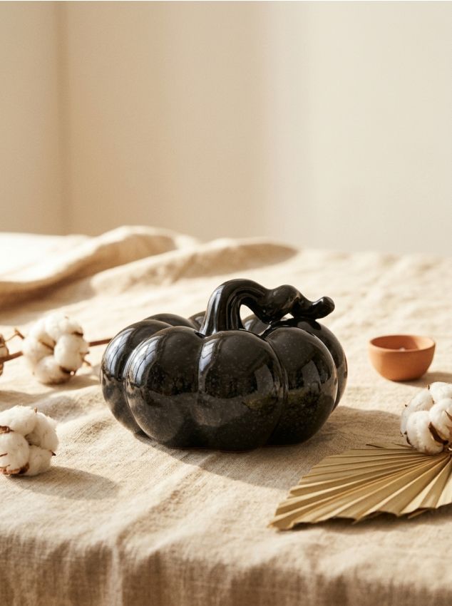 Sinsay - Decorațiune de sine stătătoare în formă de dovleac - negru