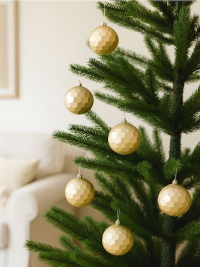 Set od 8 božićnih kuglica