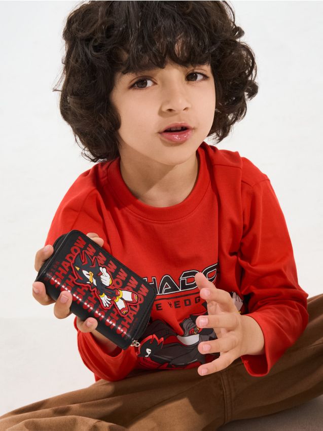 Sinsay - Portofel Sonic the Hedgehog - negru