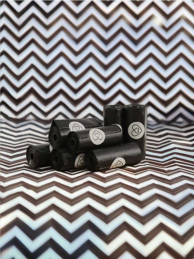 Sinsay - Vrecká na exkrementy 120 ks - čierna