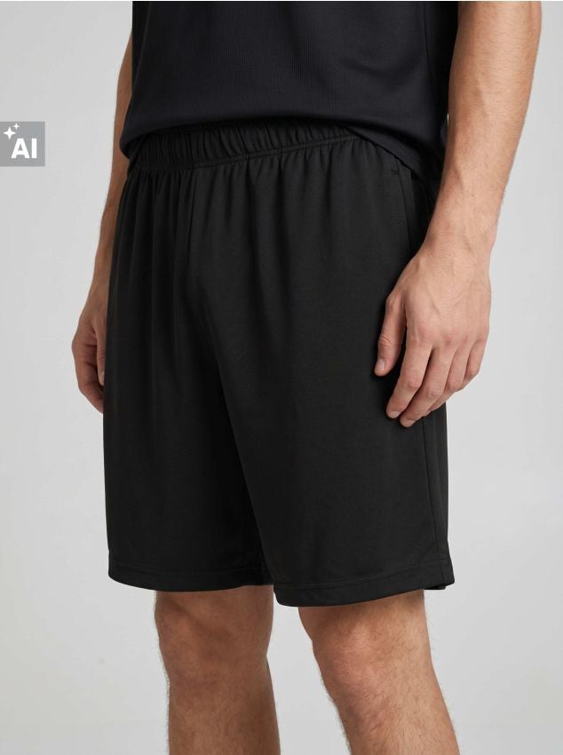 Sinsay - Pantaloni scurți sport SNSY PERFORMANCE - negru