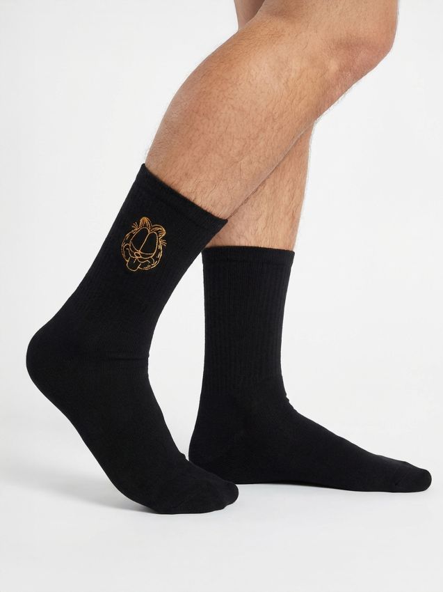 Sinsay - Skarpetki Garfield 2 pack - wielobarwny