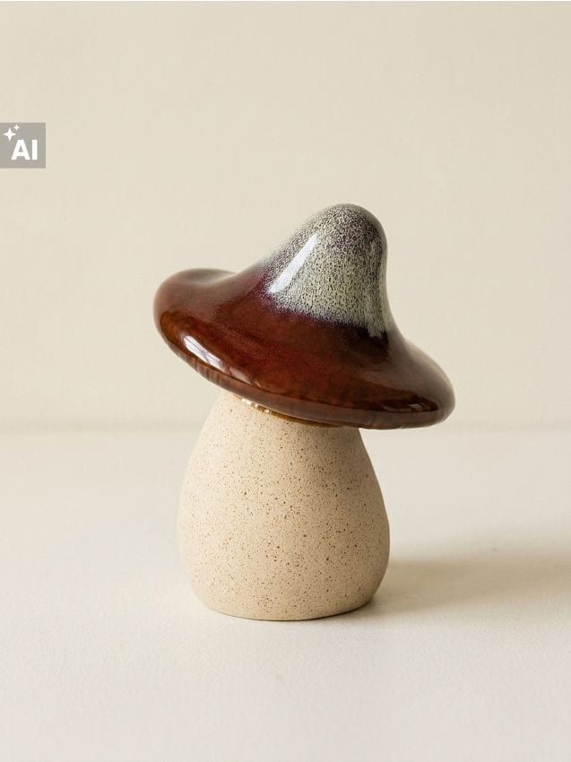 Sinsay - Decorațiune de sine stătătoare în formă de ciupercă - multicolor