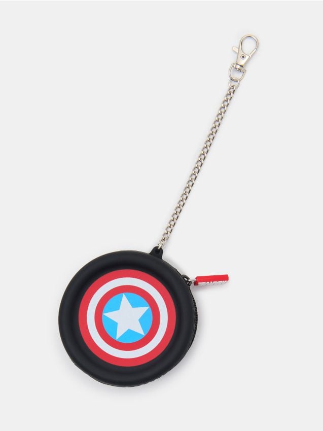 Sinsay - Portofel rotund cu lănțișor Captain America - multicolor