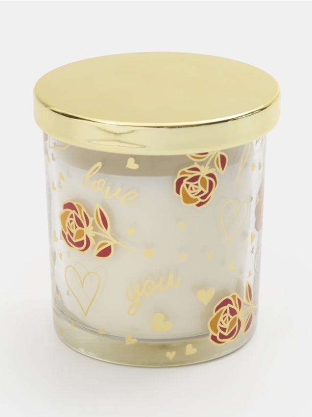 Sinsay - Voňavá sviečka Midnight Orchid - biela