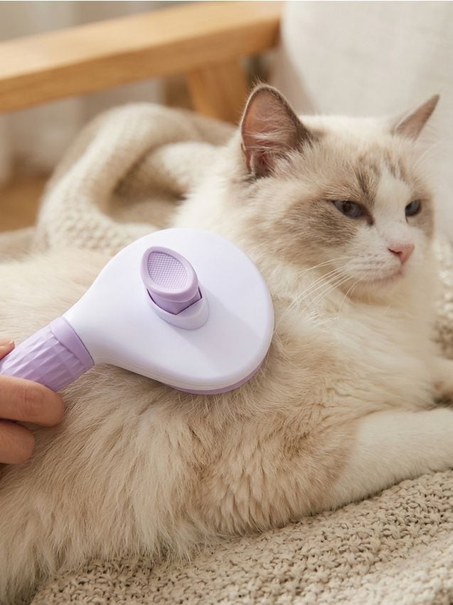 Spazzola per animali - lavanda