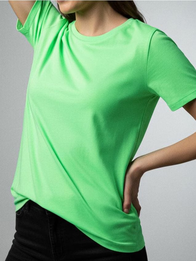 Sinsay - Tricou din bumbac basic - verde