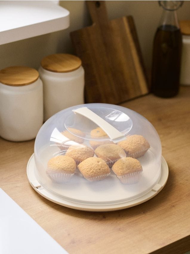 Sinsay - Nádoba na koláč - krémová