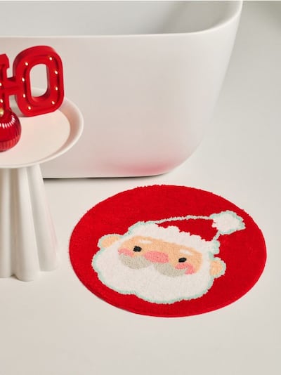 Dywanik łazienkowy z motywem świątecznym