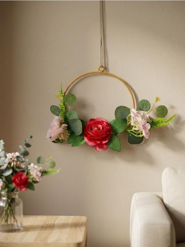 Sinsay - Coroniță decorativă cu flori - multicolor