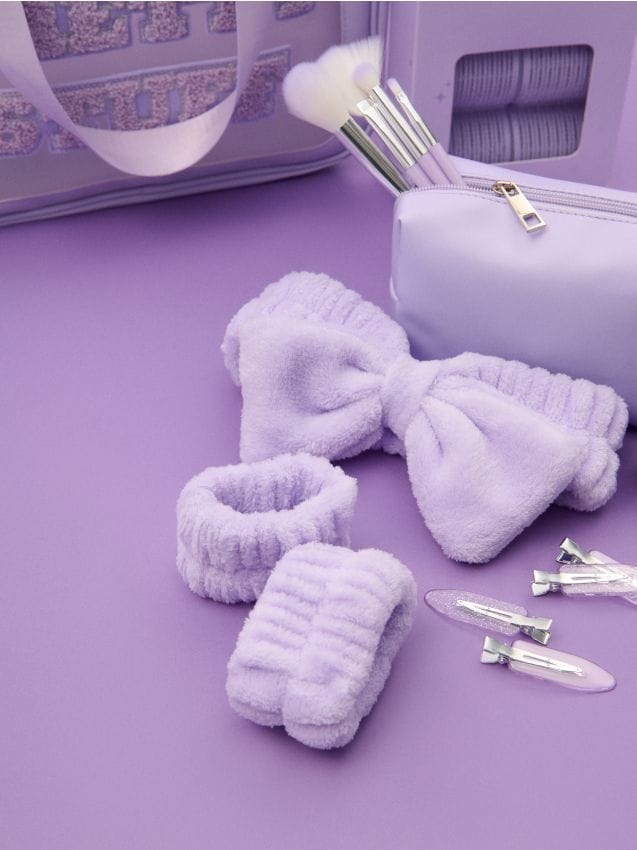 Sinsay - Bentiță și manșete cosmetice - lavand