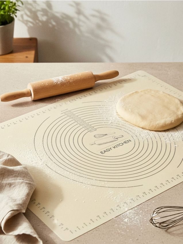 Sinsay - Covoraș de copt din silicon - crem