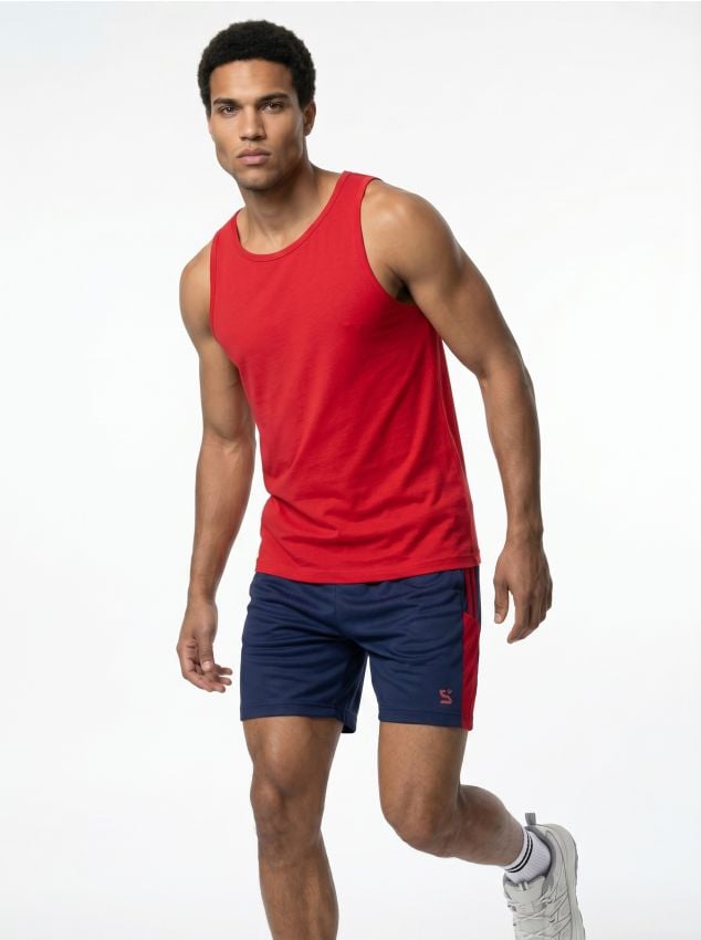 Sinsay - Pantaloni scurți sport SNSY PERFORMANCE - bleumarin