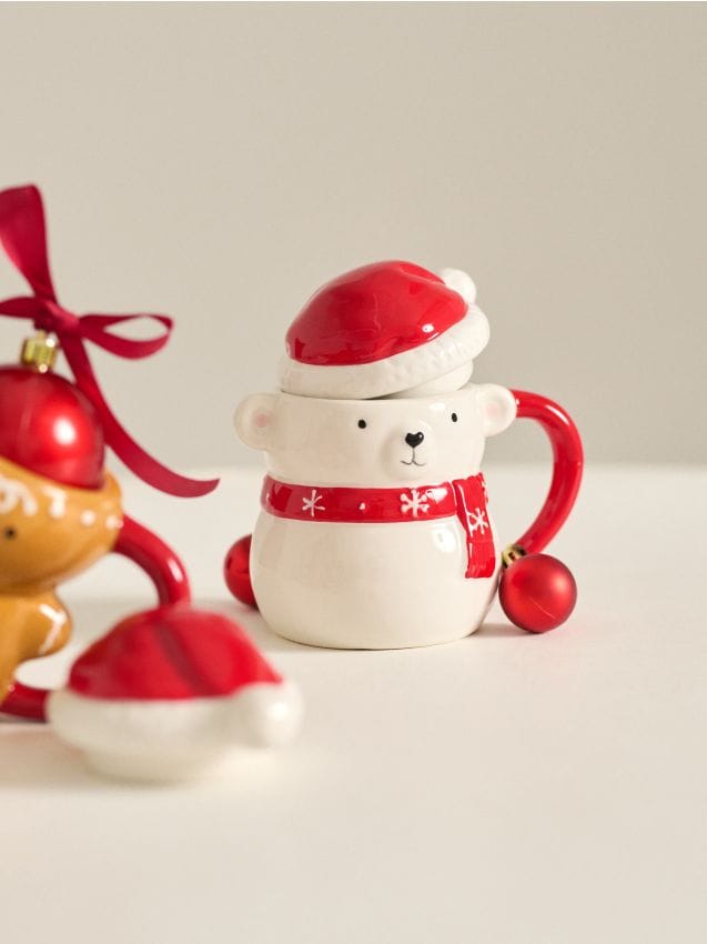 Sinsay - Pohár s vianočným motívom - viacfarebná