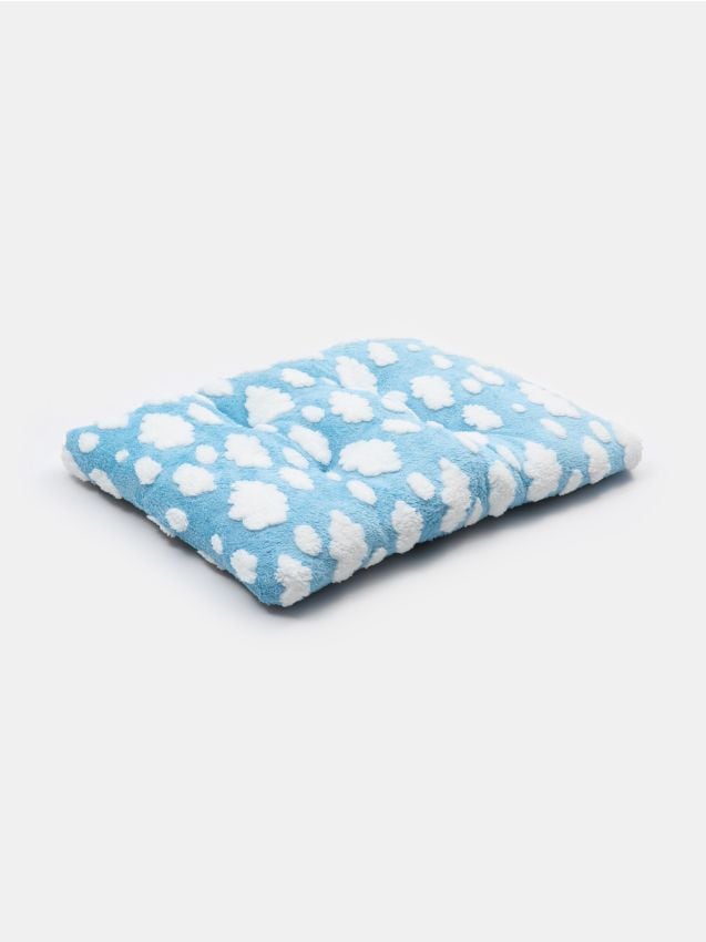 Sinsay - Pat pentru animale cu model de nori - light blue