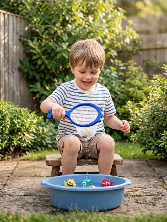 Sinsay - Jucărie - Set pentru pescuit peștișori - multicolor