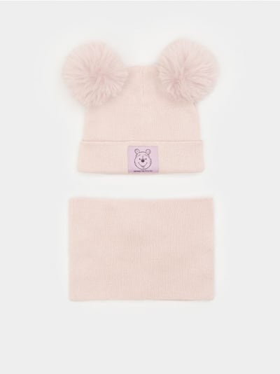 Beanie and snood set