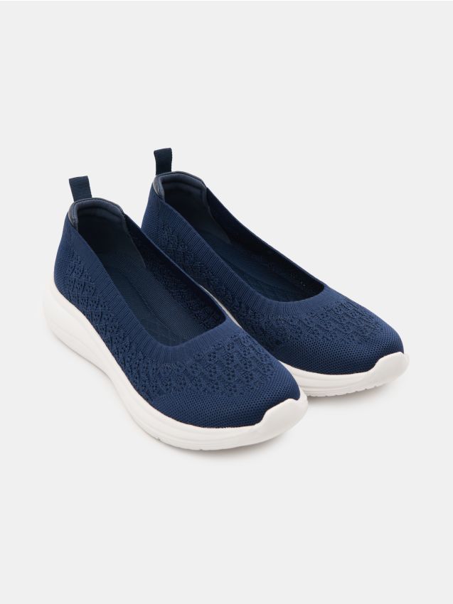 Sinsay - Sneakers slip-on - indigo