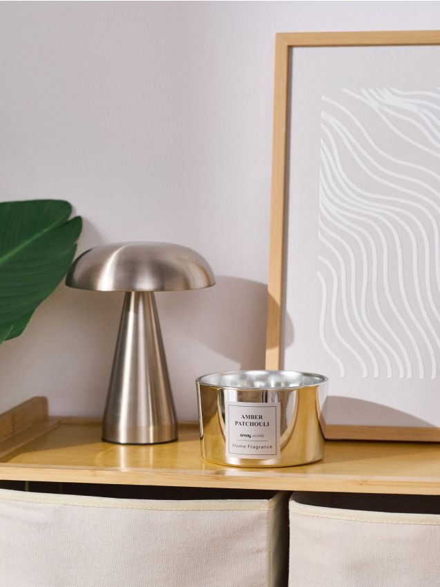Háromkanócos gyertya Amber Patchouli - SINSAY