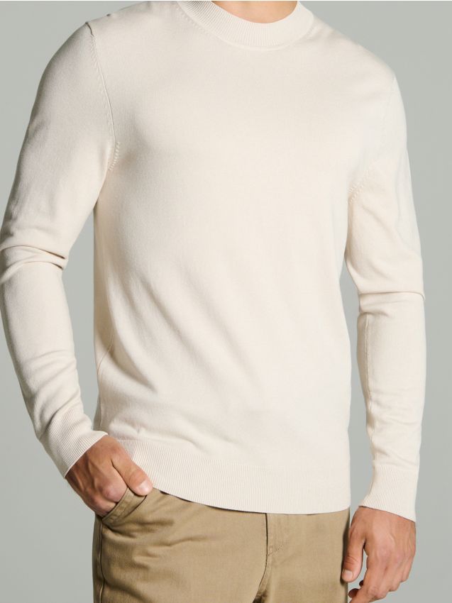 Sinsay - Maletă din vâscoză în stil basic - bej