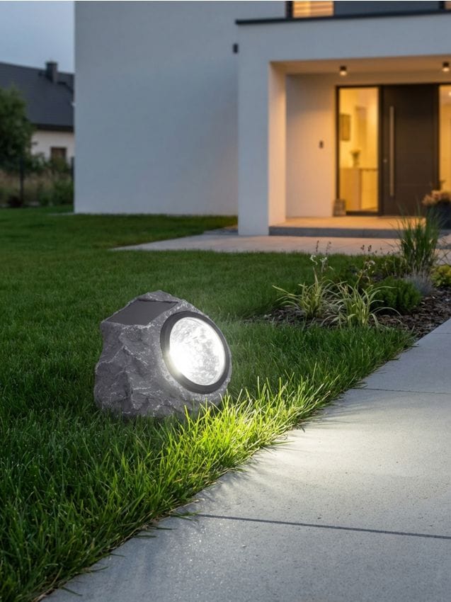Sinsay - SOLAR LED LAMP - gri deschis
