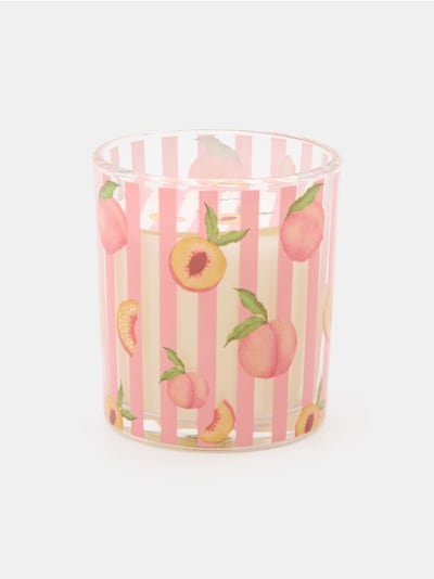 Pfirsichduftkerze