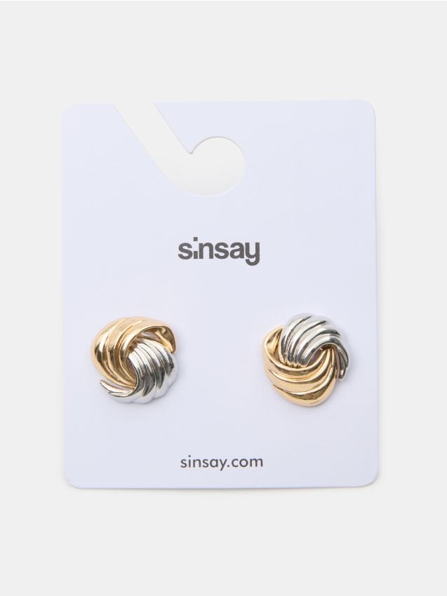 Sinsay - Eleganti auskari ar pinuma
