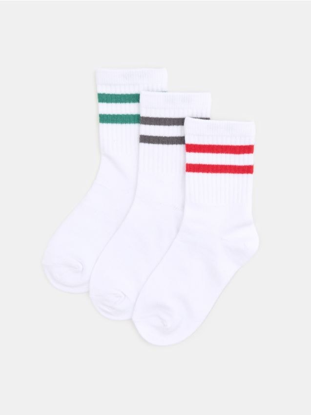 Sinsay - Set de 3 perechi de șosete - multicolor