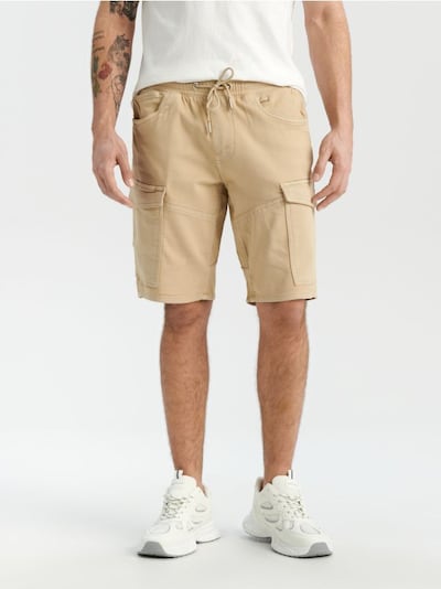Jogger-Shorts aus Denim