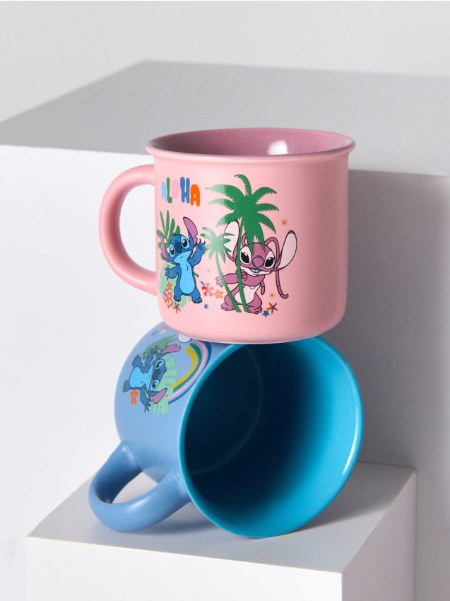 Sinsay - Cană ceramică Stitch - multicolor