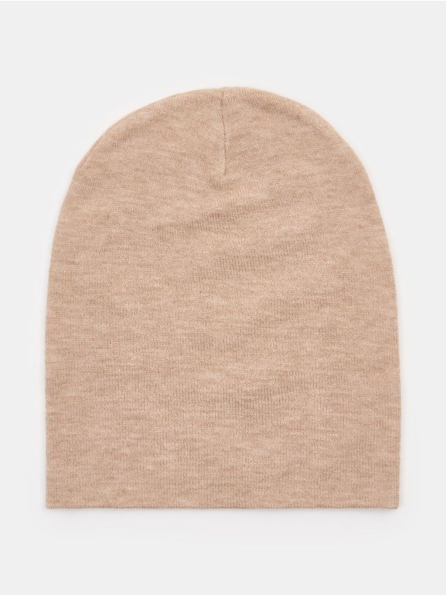 Sinsay - Căciulă subțire beanie - bej