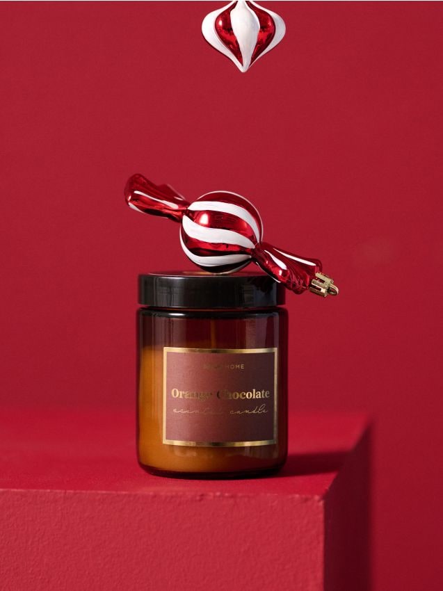 Sinsay - Lumânare Orange Chocolate - maro