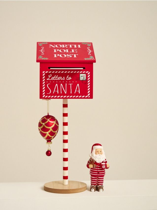 Sinsay - Schránka na listy pre Santa Clausa - červená