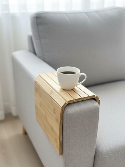 Karfa a kanapé háttámlájára