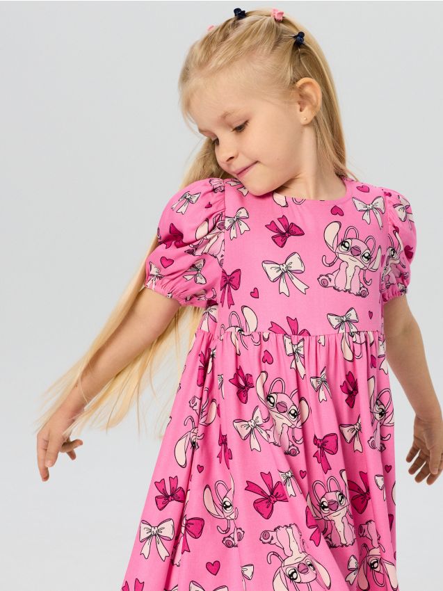 Sinsay - Set de păr cu elastice și agrafe în cutie decorativă Stitch - multicolor